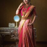 Sreeleela Instagram – Happy gowri Ganesha 
Label – JANITRI @label_janitri 
MUA – @shreeyapawar_makeup_studio 
📸- @mahensimmha