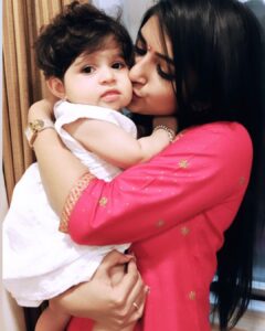 Sreeleela Instagram - Happy birthday AYRA baby🎀 You’re turning ONE today! Loads of love to my pumpkin, my rasgulla :p 🎀🎀