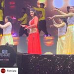 Sreeleela Instagram – #Repost 
Enjoyed performing at filmfare2019✨