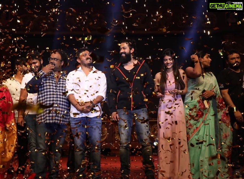 Sreeleela Instagram - KISS trailer launch 💐💐💋 @aparjun_official @imran_sardhariya @viraat_official @ajshetty@anubr @thenameisyash