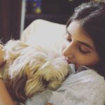 Sreeleela Instagram - My adorable , cute , fun ,obedient little fur ball ,You would just cuddle up and make me feel cozy, I’ll miss you sleeping on me and me falling asleep with you. Will miss you a lot dolly.