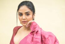 Sreemukhi Instagram - Dance ikon ✨ On @ahavideoin ✨ @oak_entertainments Styled by @greeshma_krishna.k Outfit - @indusuresh_p Earrings - @yuvi_collections PC @chinthuu_klicks Make up @nookesh.malla Hair - @mahi_brand_ #sreemukhi #danceikon #aha #oakentertainments #styledbygkk