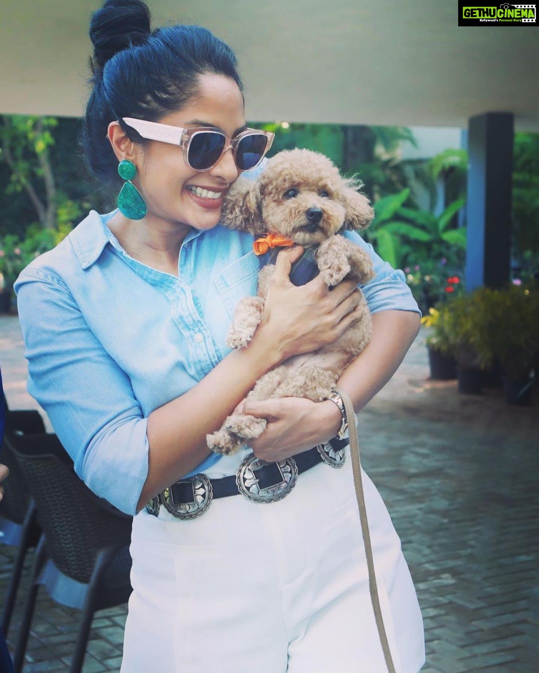 Sriya Reddy Instagram - My Love for animals is something else ! Recently I lost my best friend my baby spice (pug) who was everything to me ! Everybody suggested I should get another one to fill the void … just can’t get myself to do that ! Until then meet my new friend suzume in Japanese it means sparrow the cutest !