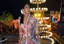 Sriya Reddy Instagram - 👗 @gazalguptacouture Jewellery: @tribebyamrapali Stylist: @niru05_raghupathy Hair : @rachelstylesmith Jaipur, Rajasthan