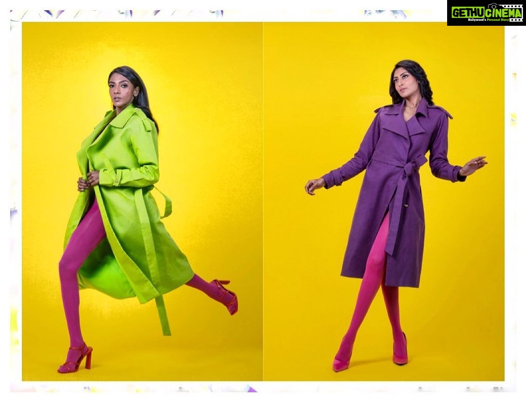 Sunder Ramu Instagram - Shot for @khhouseofkhaddar spring-summer 22-23 look book. @amritha.ram Muse - @krithikababu @tejilicious #khadi #fashion #lookbook #campaign #model #modelling #design #designer