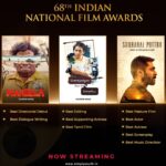 Sunder Ramu Instagram - Congrats @lakshmipriyaachandramouli And our whole team. I played a small part in this but so glad that good content is getting its due. First time being a part of a #nationalfilmaward winning team. Congrats to the #Mandela team and the #soraraipottru team as well for the recognition.