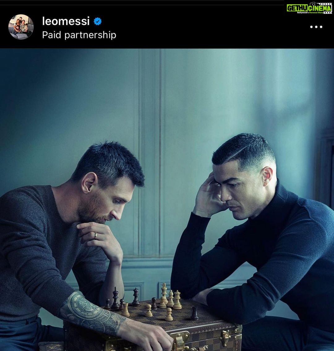 Sunder Ramu Instagram - Two legends shot by another legend @annieleibovitz if I had to pick one commercial photo shoot I wish I had shot it would be this one.