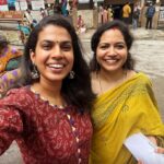 Sunitha Upadrashta Instagram - KUNDAVAI and NANDINI for PS1 💃🏽💃🏽 A proud moment for me to listen to my voice alongside @upadrastasunitha Garu’s voice on the big screen!! @ponniyinselvan_movie Stay tuned for PS2 !!