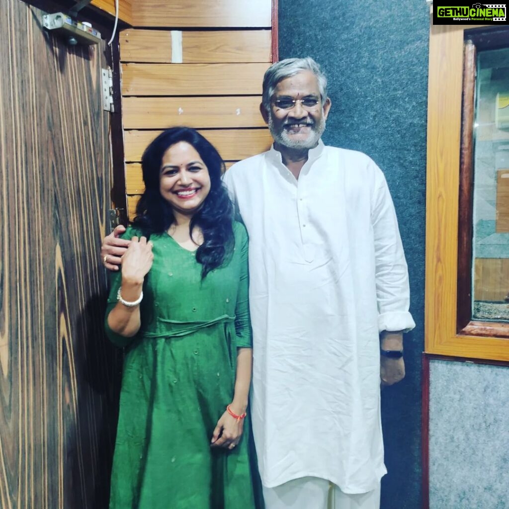 Sunitha Upadrashta Instagram - With my most favourite @tanikellabharani garu.. felt like capturing the moment this time.