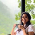 Sunitha Upadrashta Instagram – One beautiful morning with coffee…