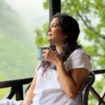 Sunitha Upadrashta Instagram – One beautiful morning with coffee…