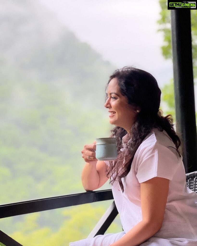 Sunitha Upadrashta Instagram - One beautiful morning with coffee…