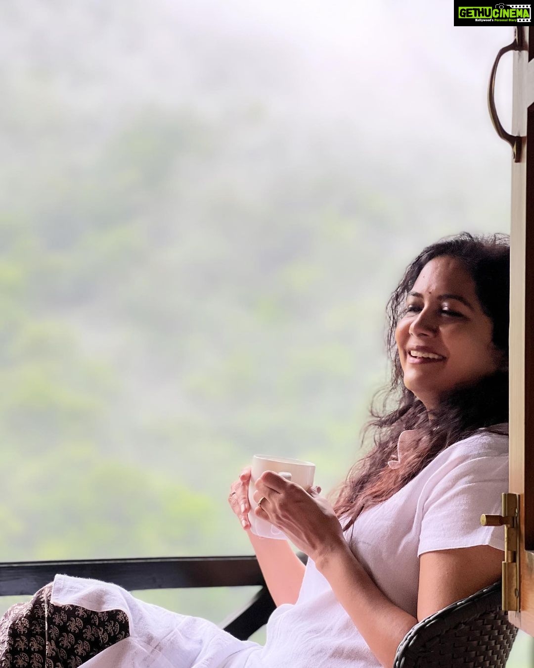 Sunitha Upadrashta Instagram - One beautiful morning with coffee…