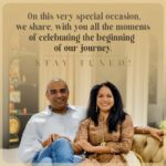 Sunitha Upadrashta Instagram – One year together has been nothing short of amazing! Bringing you some beautiful moments from the beginning of our journey! To love, laughter and happily after! 

Stay Tuned 😊 9th Jan.