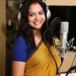 Sunitha Upadrashta Instagram - While recording “yevarive prema hrudayama” ..
