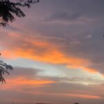 Sunitha Upadrashta Instagram – The sunset in all its resplendent glory ❤️