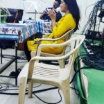 Sunitha Upadrashta Instagram – Etv Swarabhishekam rehearsals 😊 you do less mistakes when you practice more😊