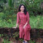 Sunitha Upadrashta Instagram - Laterite stone walls and very beautiful sunset rays this time ❤️