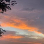 Sunitha Upadrashta Instagram - The sunset in all its resplendent glory ❤️