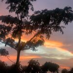 Sunitha Upadrashta Instagram - The sunset in all its resplendent glory ❤️