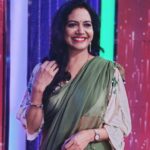 Sunitha Upadrashta Instagram – “Drama juniors” shooting.. fun to be with kids💚💚