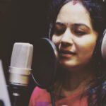Sunitha Upadrashta Instagram – When I am in my own world of music❤️