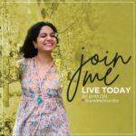 Sunitha Upadrashta Instagram – Insta live at 8pm😊