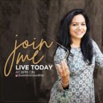 Sunitha Upadrashta Instagram – Let’s chat for sometime today at 8pm. Live at 8pm.