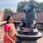 Sunitha Upadrashta Instagram – Ramappa temple is one of the oldest temples built by the Kakathiya’s. Amazing architecture and divine vibes made this day memorable. Om Namah Shivaya🙏🏻