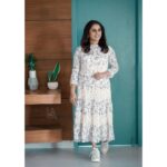 Surabhi Lakshmi Instagram – CLICK📸 @leo_leeashphotography MUH 💄@amal_ajithkumar 
Wardrobe consultant : @arjun_vasudevs
Wearing 👗: @feather_calicut by @Minhaj_neroth
@riaaz._