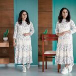 Surabhi Lakshmi Instagram - CLICK📸 @leo_leeashphotography MUH 💄@amal_ajithkumar Wardrobe consultant : @arjun_vasudevs Wearing 👗: @feather_calicut by @Minhaj_neroth @riaaz._