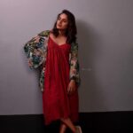 Surabhi Lakshmi Instagram - Photography : @arun_payyadimeethal Wardrobe consultant : @arjun_vasudevs MUH: @shareefa_makeover Wearing : @feather_calicut by @Minhaj_neroth @riaaz._ Calicut, India