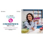 Surabhi Lakshmi Instagram - Grand opening for CADBEREES bake ‘n’ tools do vist them to get some amazing products for baking. Photoshoot for @cadberees Photography: @arun_payyadimeethal Makeup and hair: @makeupbydevivivek Costume: @__eva_97__ Art director: @sijoy_krishnan Layout: @suveeshgraphiccyanide Camera Assistent:@rahulthuvassery_94 . .