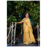 Surabhi Lakshmi Instagram - The real elegance is in the mind ✨ Makeup & styling:@amal_ajithkumar Costume by: @julaha_archana_arun Camera:@_sumesh_sukumaran_ Retouch:@soulads_photography #picoftheday#shootday#celebrityfashion#instagood #designerclothes#sareelove#celebrityphotography