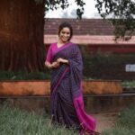 Surabhi Lakshmi Instagram - When I drape a saree, I feel all womanly! Clicked: @arun_payyadimeethal Makeup & Styling: @amal_ajithkumar Calicut, India