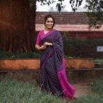 Surabhi Lakshmi Instagram – When I drape a saree, I feel all womanly!
Clicked: @arun_payyadimeethal 
Makeup & Styling: @amal_ajithkumar Calicut, India