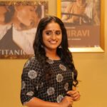 Surabhi Lakshmi Instagram - Vikruthi success celebration at PVR LULU MALL. Makeup by : @jo_makeup_artist PVR Cinemas, Lulu mall, kochi