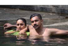 Surabhi Lakshmi Instagram - Just jump in🏊🏽‍♀️🧿 @___.aaksh___ 📸@_i_aarya_._ @arambresorts #explore #keralatourism #kerslaactress #family #swimming Aramb Boutique Resort