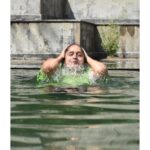 Surabhi Lakshmi Instagram – Just jump in🏊🏽‍♀️🧿
@___.aaksh___ 
📸@_i_aarya_._ 
@arambresorts 

#explore #keralatourism #kerslaactress #family #swimming Aramb Boutique Resort