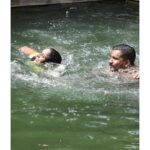 Surabhi Lakshmi Instagram - Just jump in🏊🏽‍♀️🧿 @___.aaksh___ 📸@_i_aarya_._ @arambresorts #explore #keralatourism #kerslaactress #family #swimming Aramb Boutique Resort