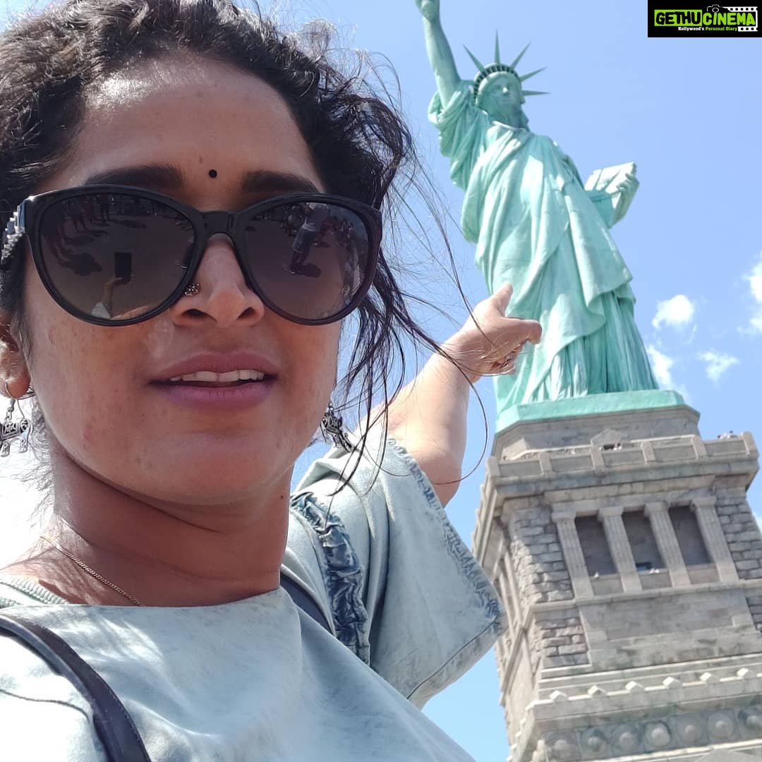 Surabhi Lakshmi Instagram - #New York Statue of Liberty
