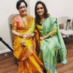 Surabhi Lakshmi Instagram - Evergreen heroin ഷീലാമ്മയ്ക്ക് ഒപ്പം