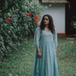 Surabhi Lakshmi Instagram - Just because flowers are pretty doesn't mean they can't be tough 🌸 Camera: @ameer_mango Muah: @rejishaeveryouth Outfit: @kahani_stories_in_thread #FridayFeels #FashionFriday #OOTD