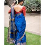 Surabhi Santosh Instagram – Out of all the roads travelled and journeys she is been on, the one back to herself was the most magnificent. #LovingYourselfisaProcess 

Saree and blouse by @malli.designs
Photography @ayaanrao_
Hairstyle and draping @makup_by_anuradha_prem