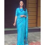 Surabhi Santosh Instagram - Here is a slighty low resolution #throwback picture to start the year with! Wearing one of my favourite colours - blue 🦋 Resolution: To address the complaint of not being very insta active😁 #MayThisBeTheYear