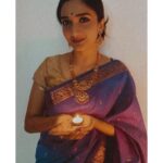 Surabhi Santosh Instagram – Ultra Violet Diwali 💜
Necklace @tattvam.13