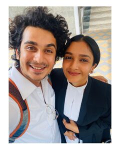 Surabhi Santosh Instagram - Following #Mammookka’s footsteps... Lawyer/Actors 😁 
Throwback to when @_imsankar decided to enroll😝