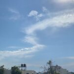 Surabhi Santosh Instagram – It rains, it pours in all its might just to get wiped away by the ever-shining sun and then Mother Earth surprises us with the colors that paints over the gloominess that once was. 
 #Nature teaches us yet again, to be patient, wait out the storm and see the magic 🌈
Pic 4 to 1- taken in a span of 3 hours.
#NatureInAllItsGlory #MagicOfNature #SilverLinings  #Rain #Storm #SunShinesBright #Rainbow #SmallJoys 
#Bangalore #Bangloreweather My Home Exhibition