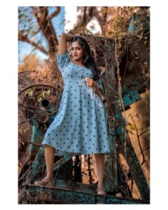 Surabhi Santosh Instagram - #Blue polka dot off-shoulder dress by @shein_in 
Shop my look and enjoy extra 10% discount on orders above 1500 INR with my coupon code “Surabhi” valid till Mar 31st, 2020. @sheinofficial @shein_in #shein @hyperxnetwork #hyperxnetwork

#DressLove #FlowyDress #PolkaDots