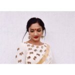 Surabhi Santosh Instagram - #Onam2019 🥰 @shancolors saree @karishmauthappa_makeup @sreeshphotos